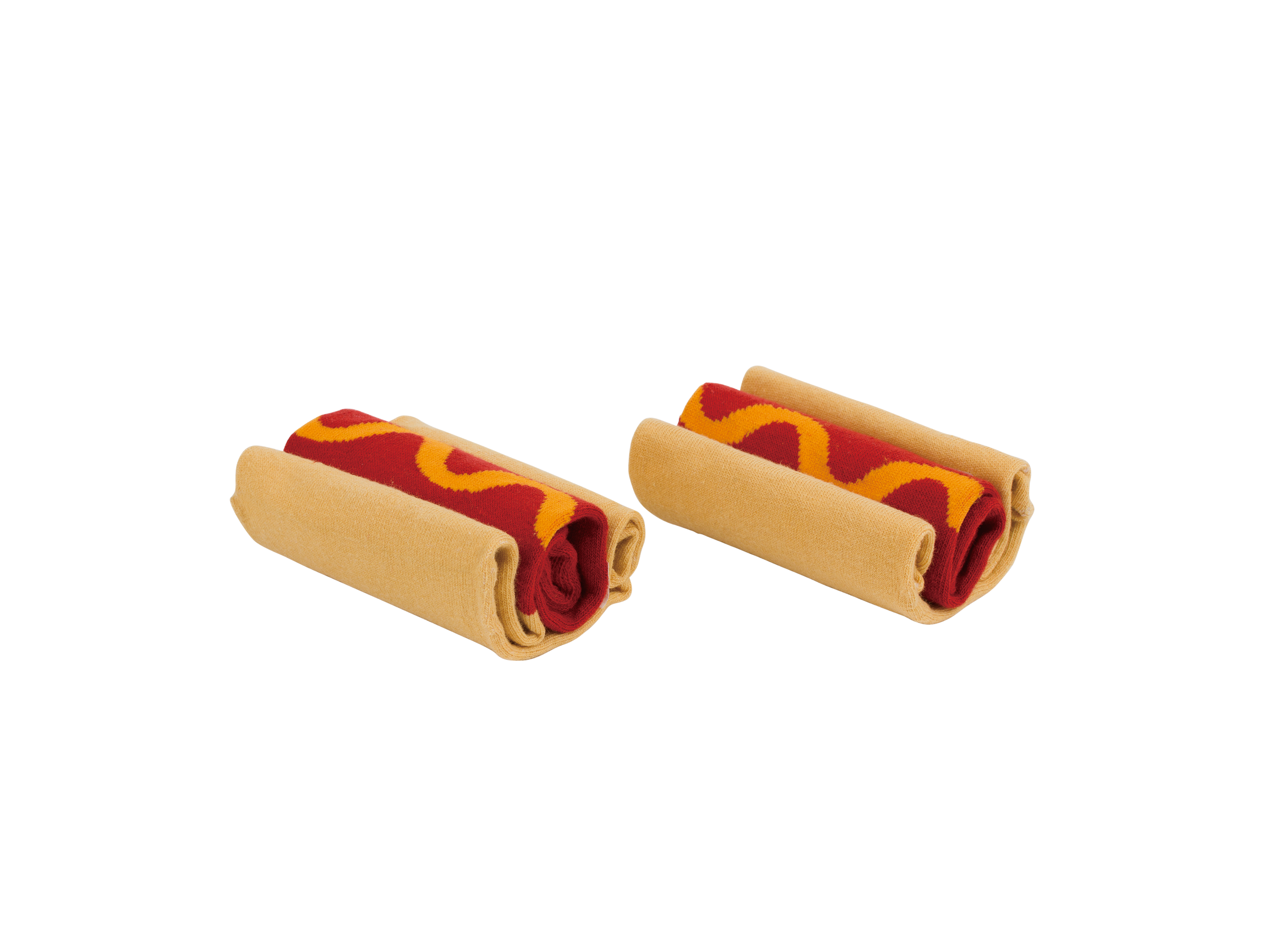 Hot Dog strømper - rød